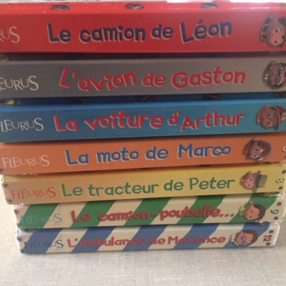 Set of 7 books from the collection P'tit Garçon (French books) - Picture 1 of 11